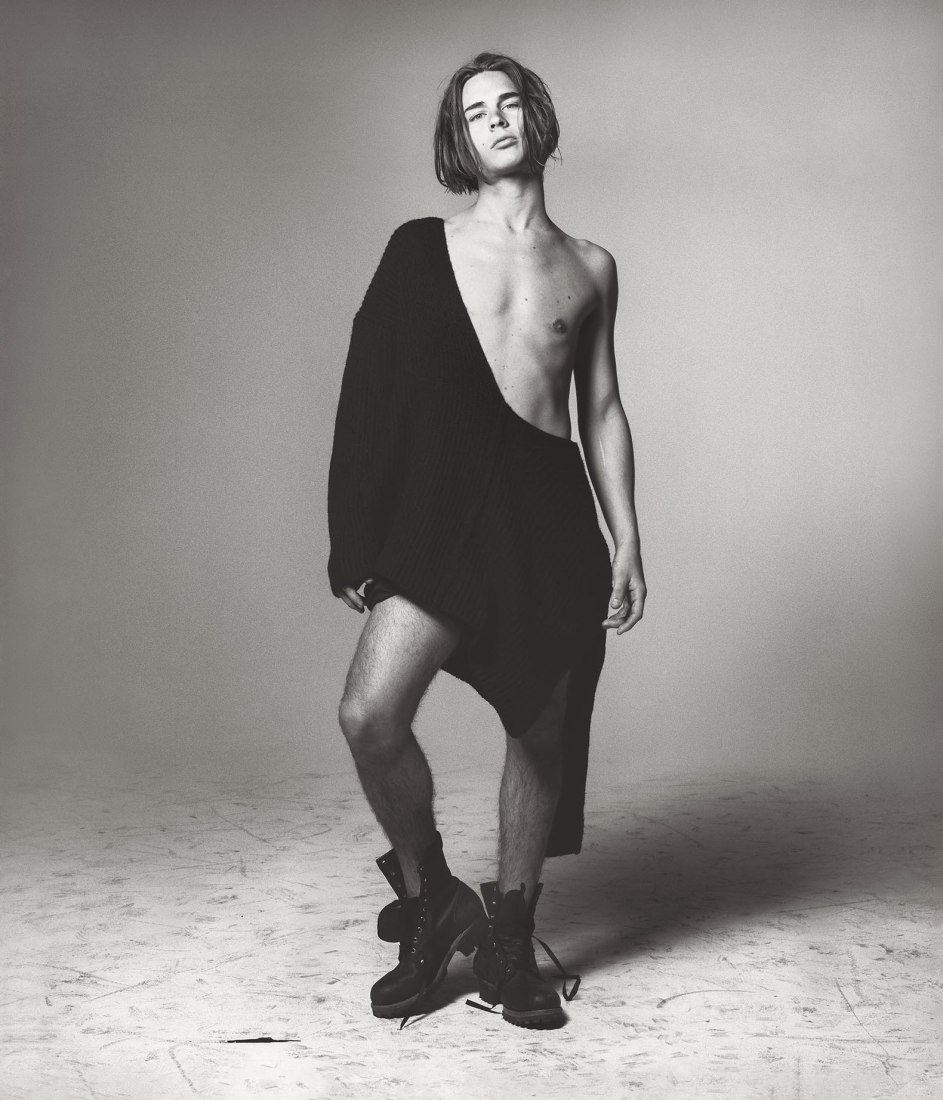 Brent King, New York, 1993. Photograph by Steven Meisel