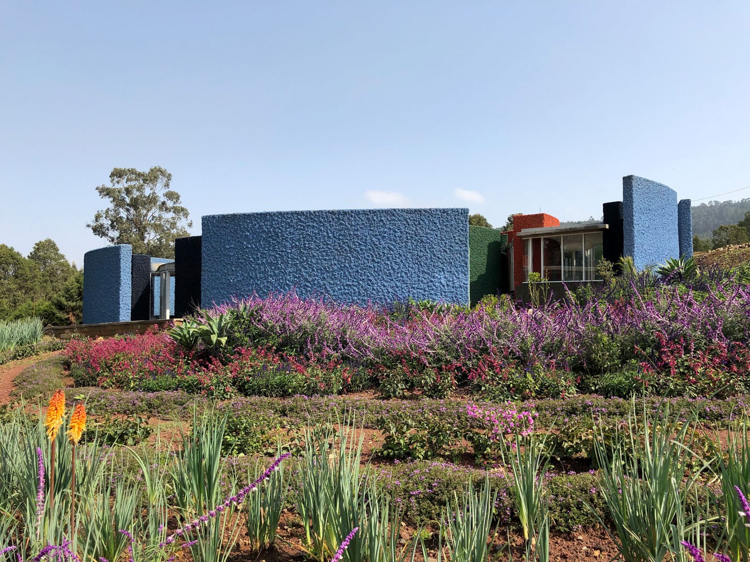 Guest house. The Meles Zenawi Memorial Park by Studio Other Spaces. Photograph by Studio Other Spaces.
