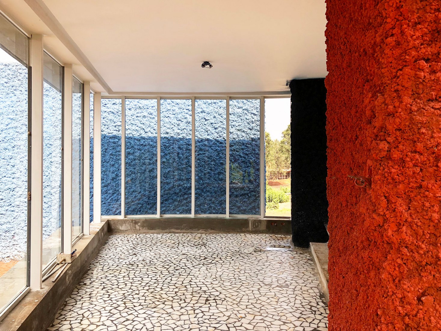 Guest house. The Meles Zenawi Memorial Park by Studio Other Spaces. Photograph by Studio Other Spaces.