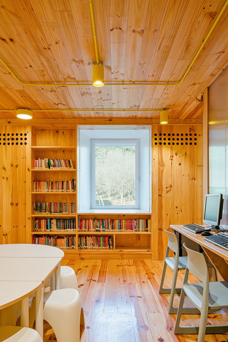 Biblioteca y Centro Cultural de Lemoa por Superestudio. Fotografía por Fran Álvarez.