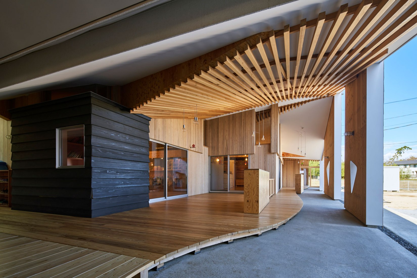 Center for Early Childhood Education and Care by Takeru Shoji Architects. Photograph by Koji Fujii.