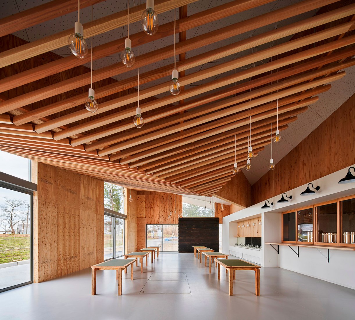 Center for Early Childhood Education and Care by Takeru Shoji Architects. Photograph by Koji Fujii.