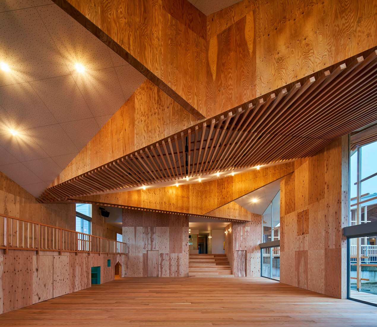 Center for Early Childhood Education and Care by Takeru Shoji Architects. Photograph by Koji Fujii.