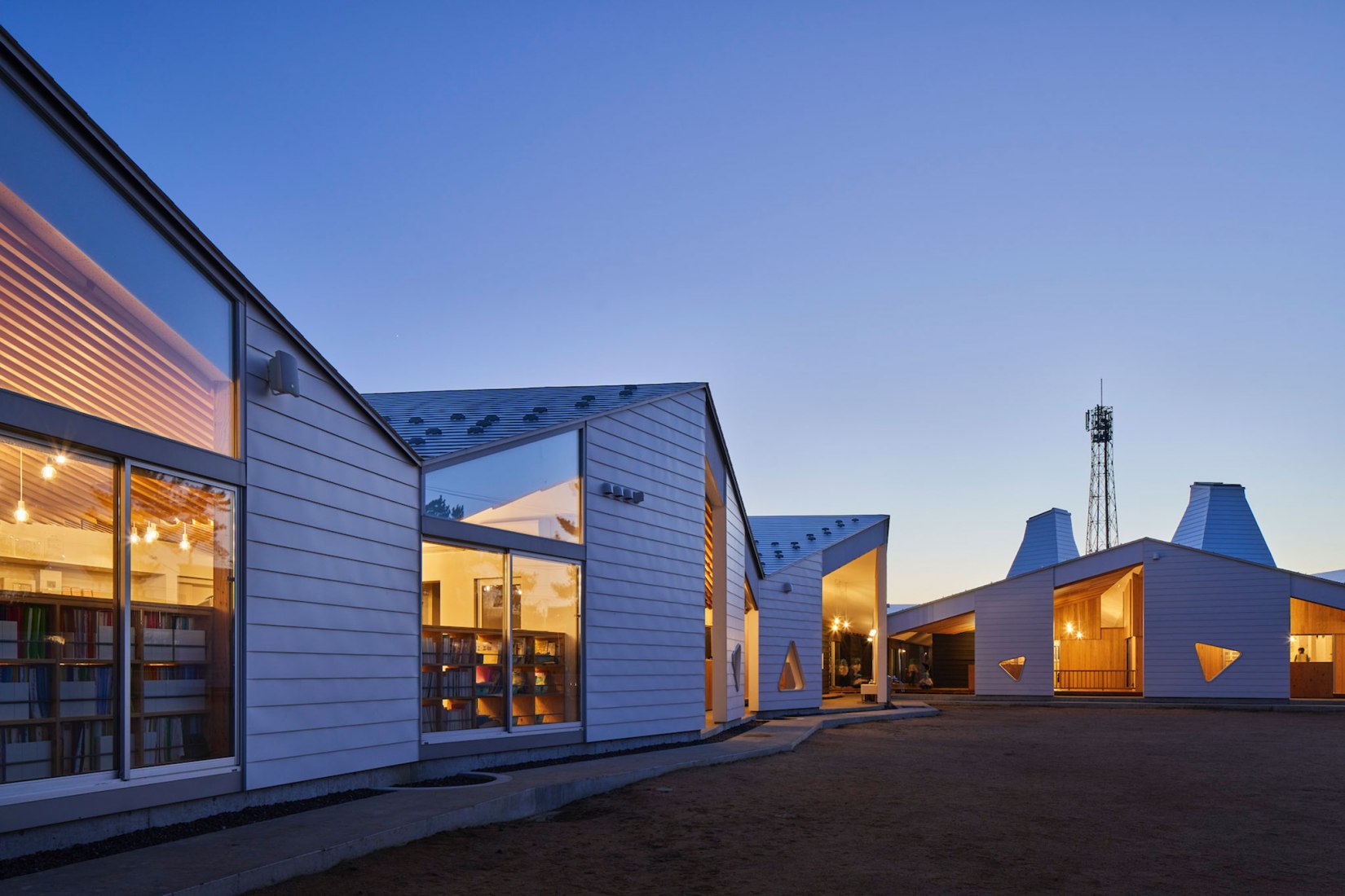 Center for Early Childhood Education and Care by Takeru Shoji Architects. Photograph by Koji Fujii.