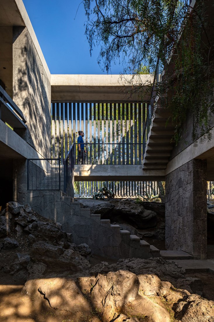Museo Anahuacalli, reforma y ampliación por Mauricio Rocha. Fotografía por Onnis Luque.