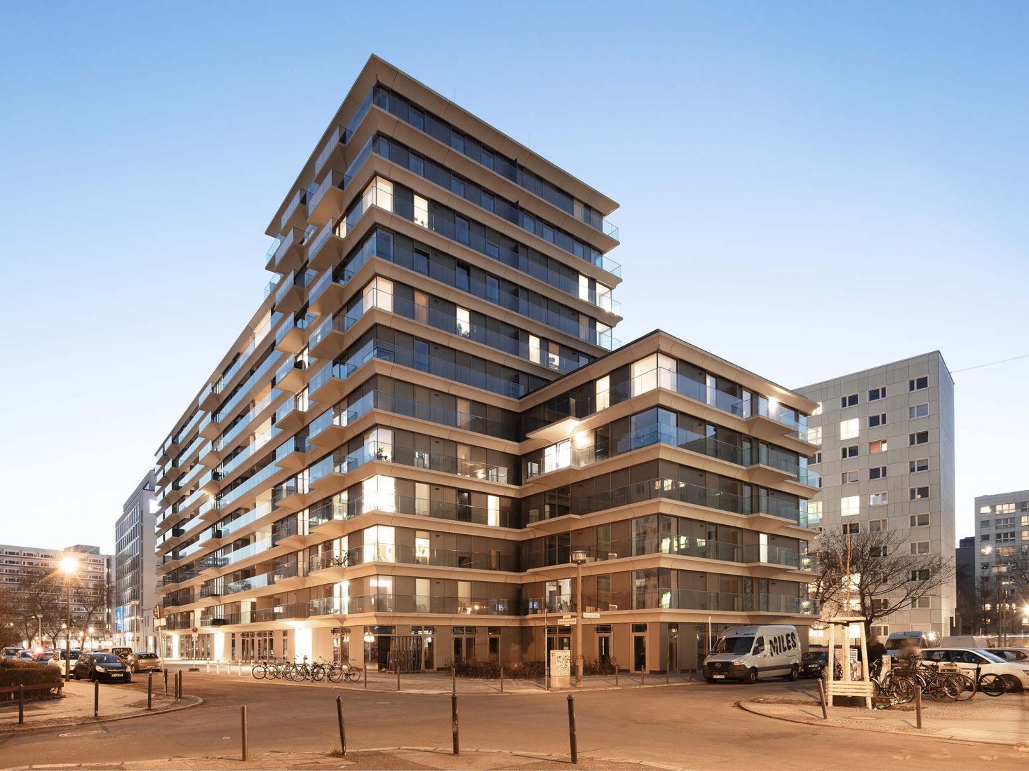 Koenigstadt-Quartier apartments by Tchoban Voss Architekten. Photograph by Klemens Renner