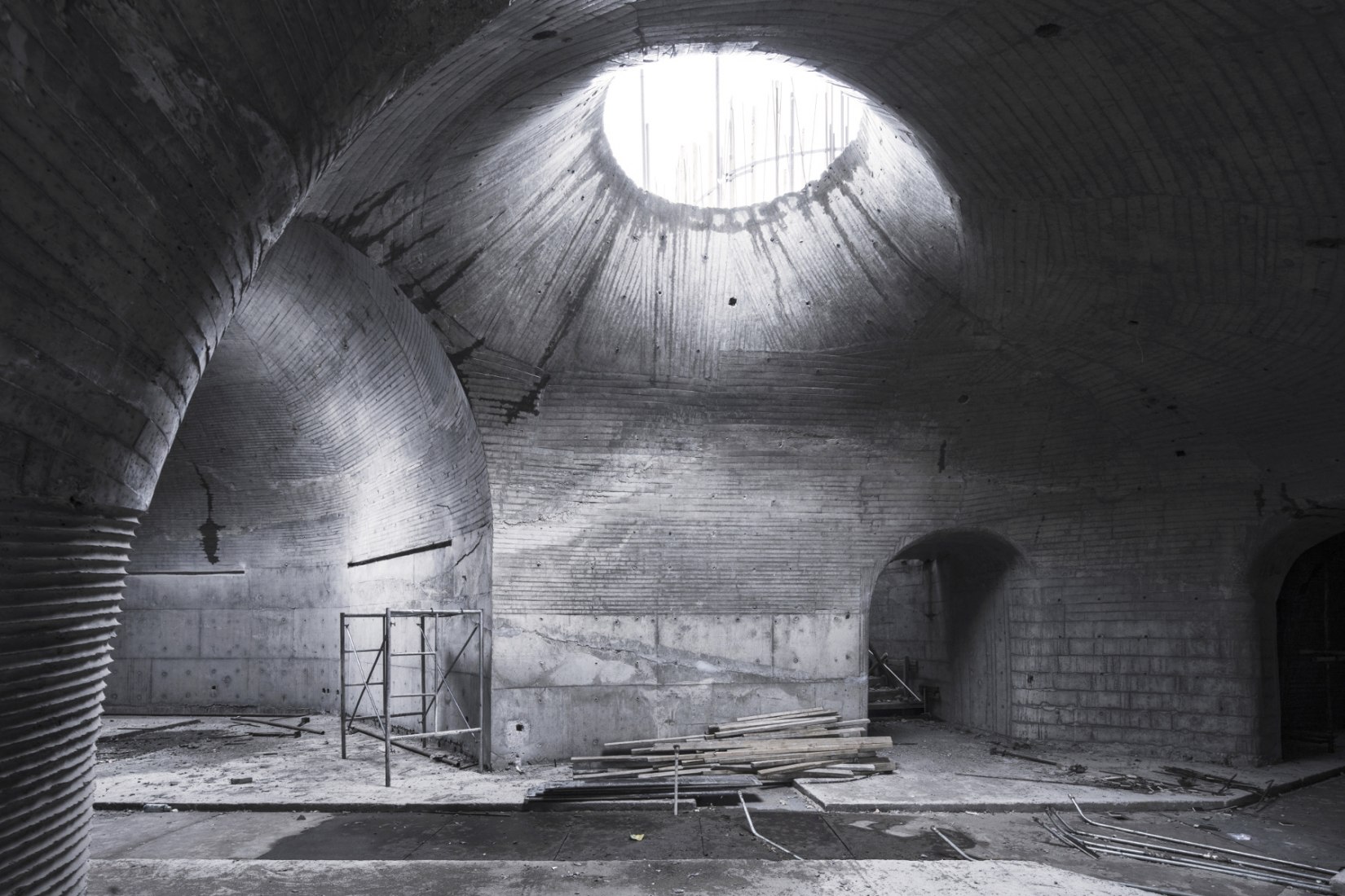 Construction. UCCA Dune Art Museum by Open Architecture. Image by Fangfang Tian