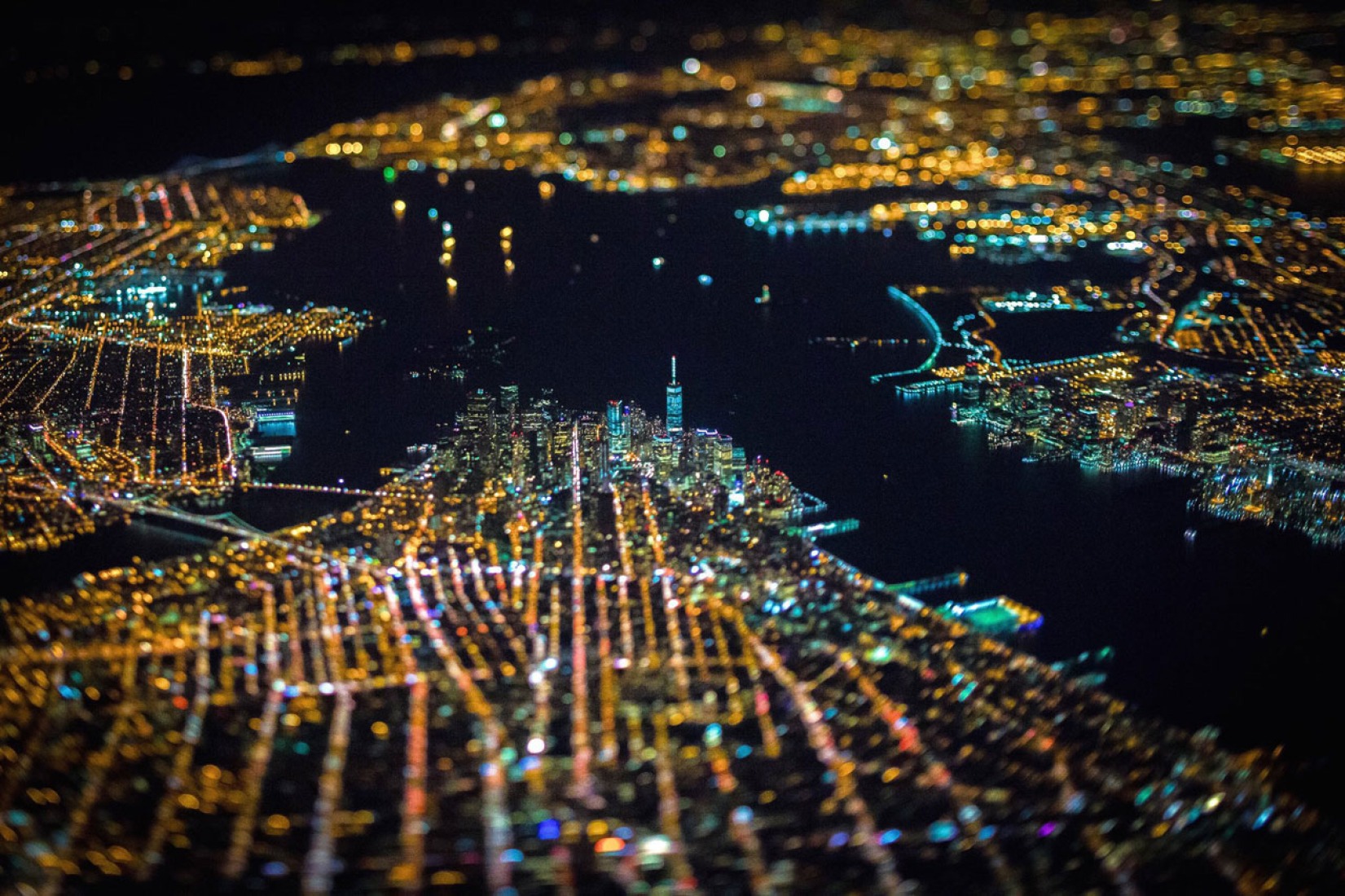 Vista aérea de Manhattan. Fotografía © Vincent Laforet
