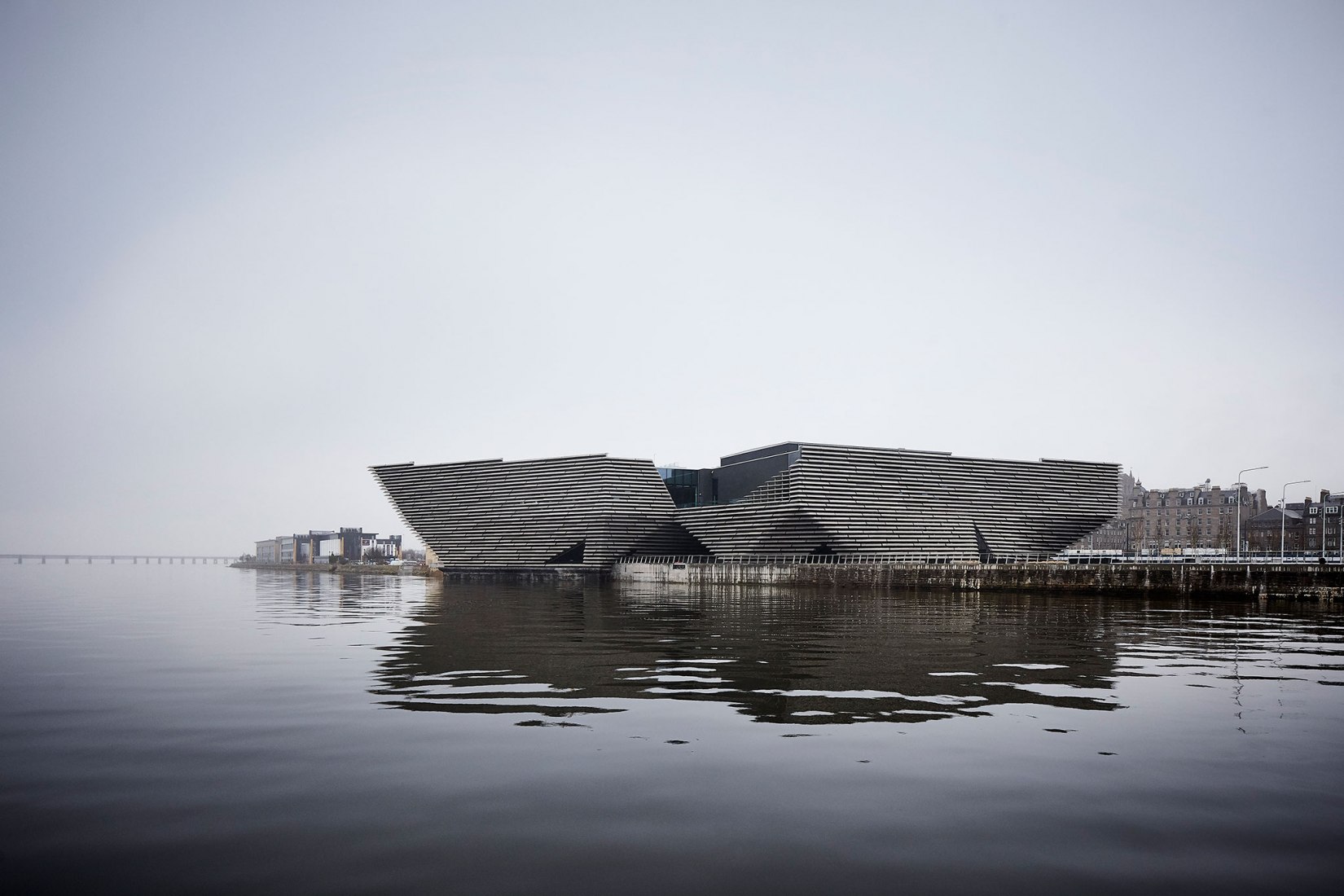 January 2018. V&A Dundee by Kengo Kuma. Photograph by Hufton+Crow. Image courtesy of V&A Dundee.