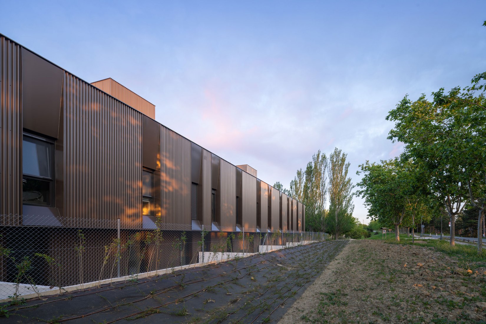 Housing in the woods by Vaillo+Irigaray Architects. Photography by Rubén Pérez Bescós.