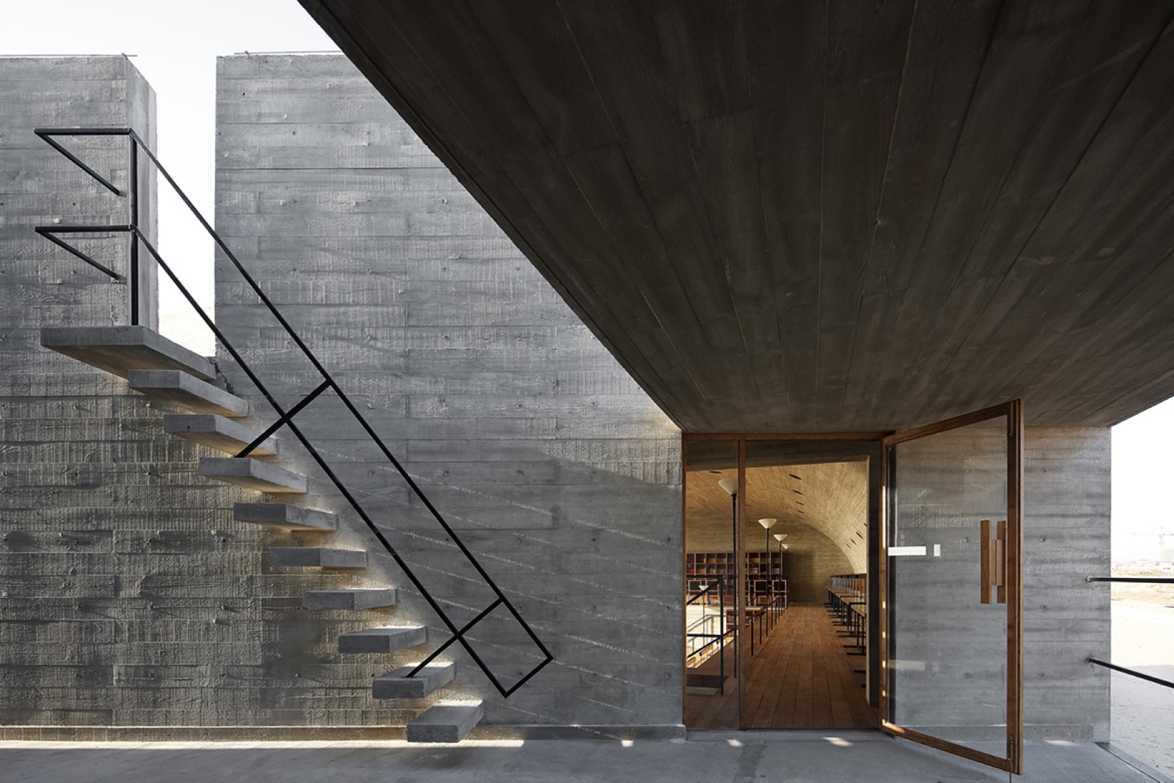 Vista de la Biblioteca frente al Mar por Vector Architects. Fotografía © 苏圣亮 Su Shengliang.