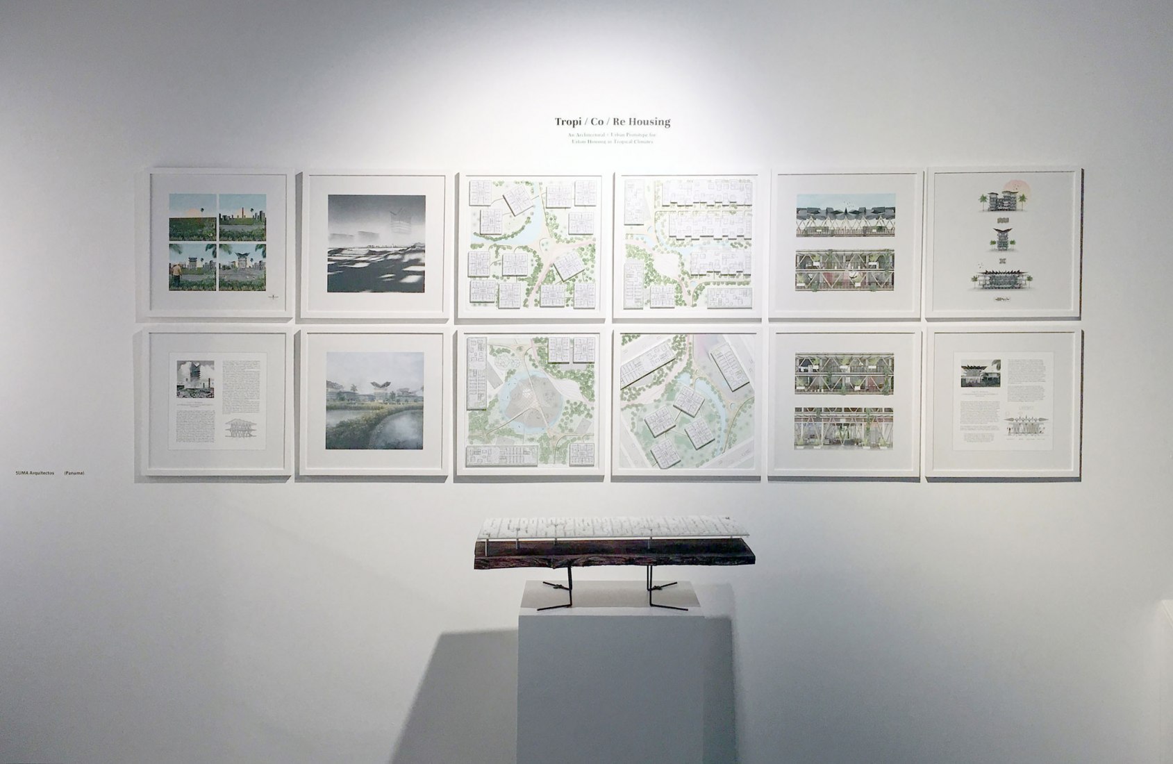 Exhibition. Tropi-Co-Re Housing by SUMA Arquitectos. Courtesy by SUMA Arquitectos