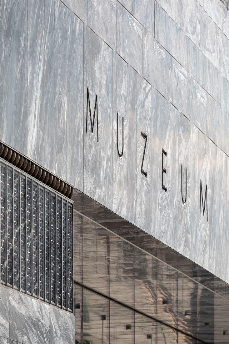 Polish History Museum Building by WXCA. Photograph by Daniel Ciesielski.