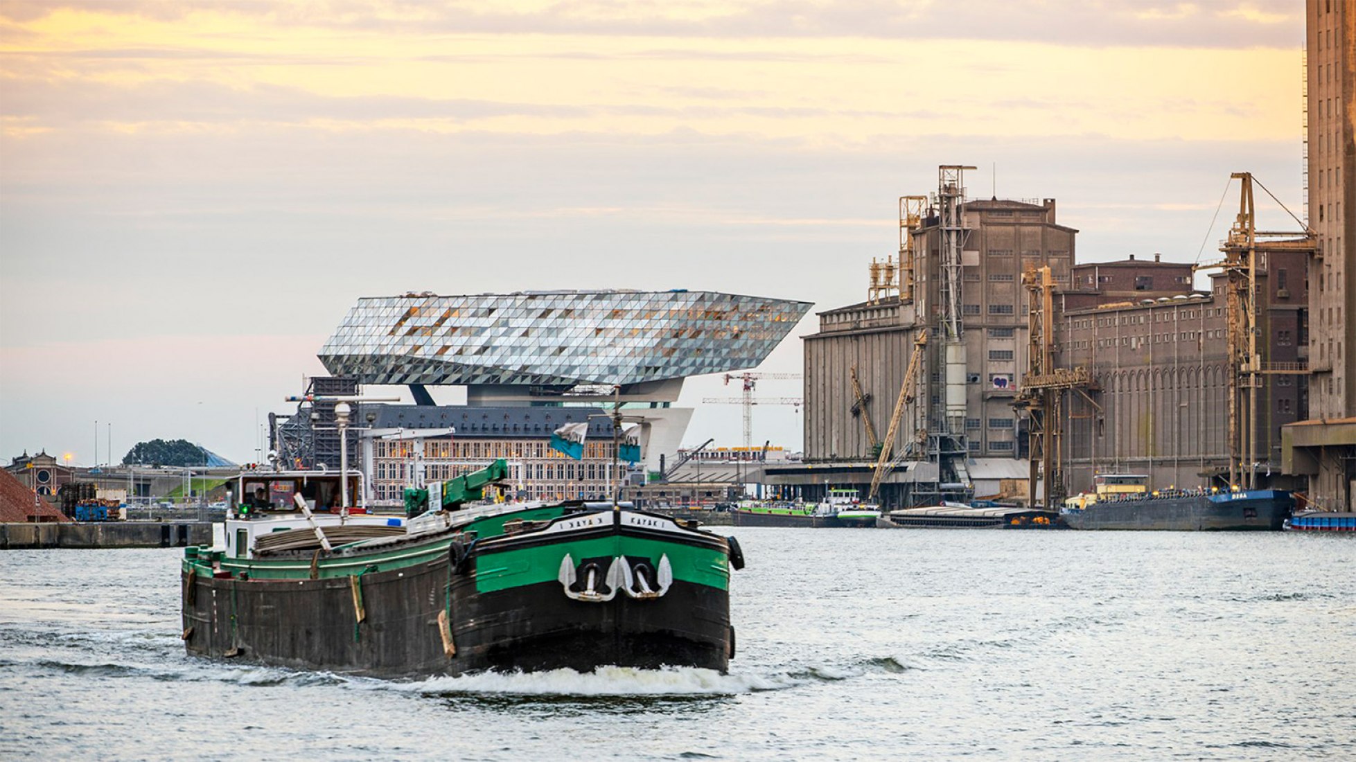 Antwerp's New Port House by Zaha Hadid Architects. Photograph @ Tim Fisher