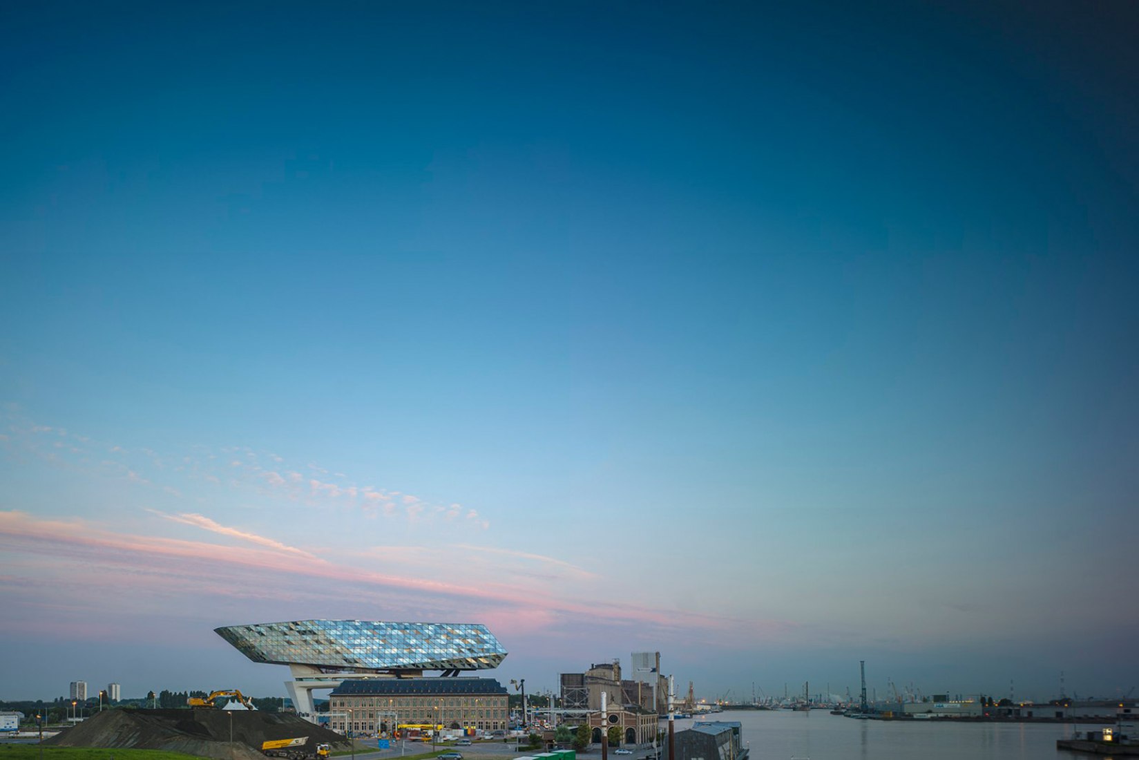 Antwerp's New Port House by Zaha Hadid Architects. Photograph @ Tim Fisher