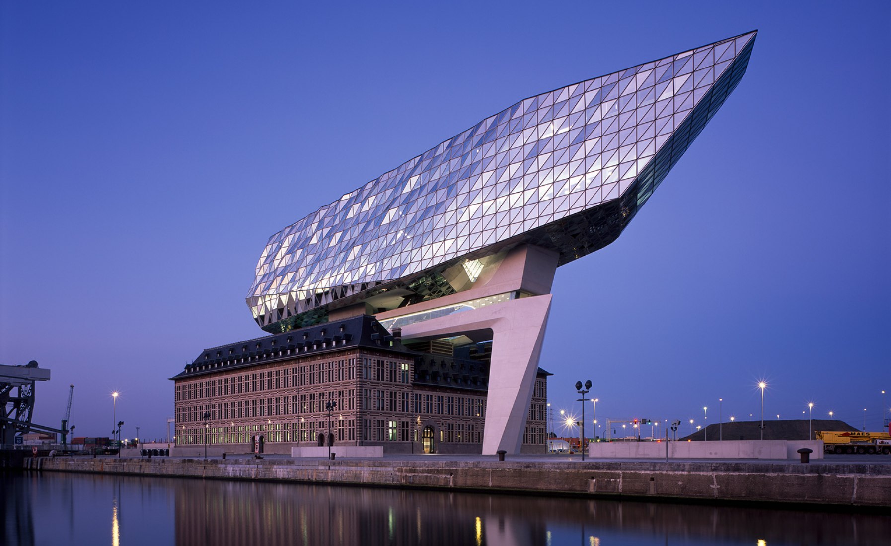 Antwerp's New Port House by Zaha Hadid Architects. Photograph @ Hélène Binet