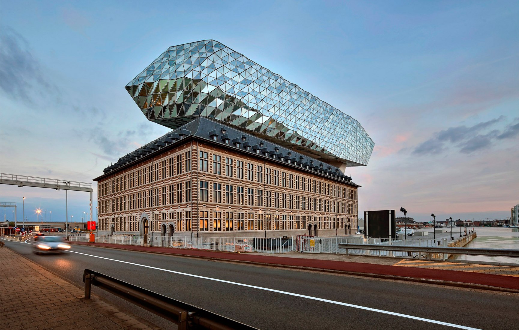 Antwerp's New Port House by Zaha Hadid Architects. Photograph @ Hufton+Crow