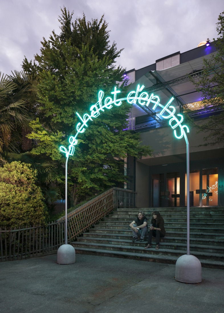 Access. Bada Bing boardwalk for Montreux Jazz Festival 2013 by Bureau A. Photograph © Dylan Perrenoud. 
