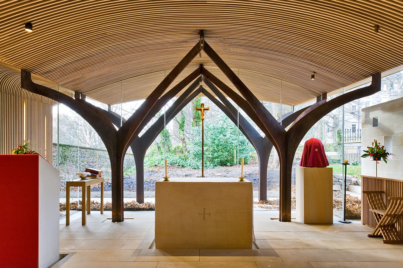 Capilla de San Alberto el Grande por Simpson & Brown Architects. Fotografía © Chris Humphreys