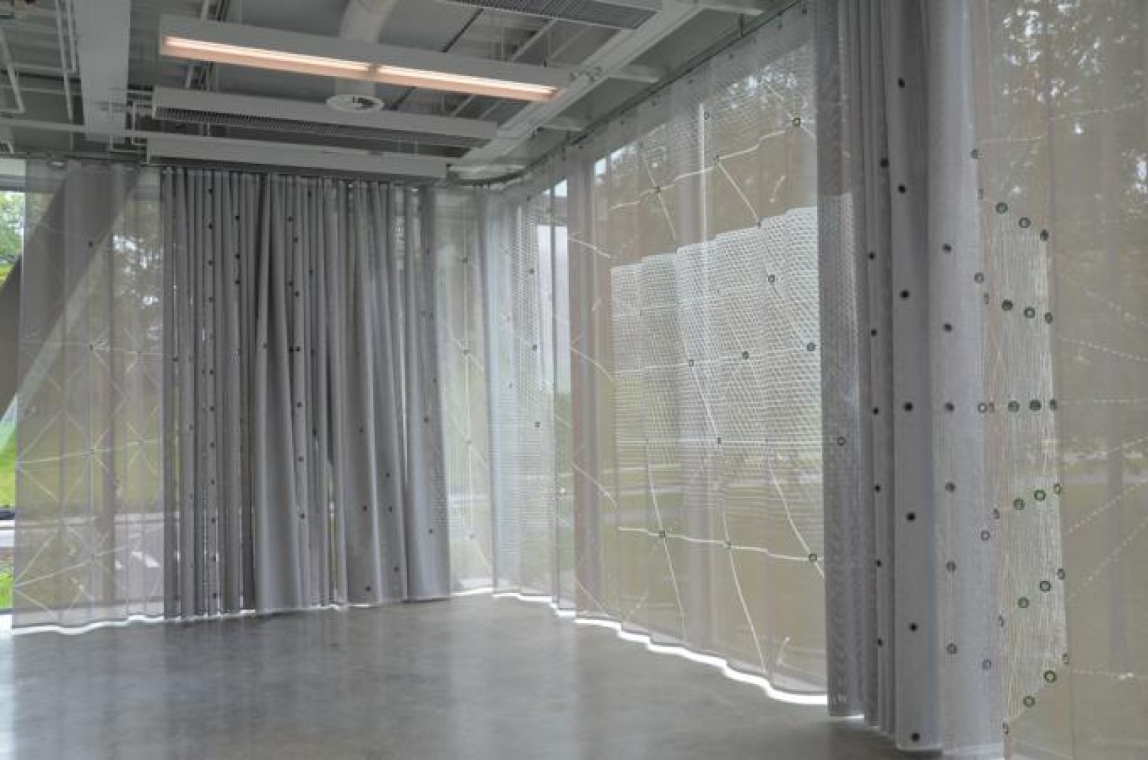 AAP forum curtain. Photography courtesy of Inside Outside.