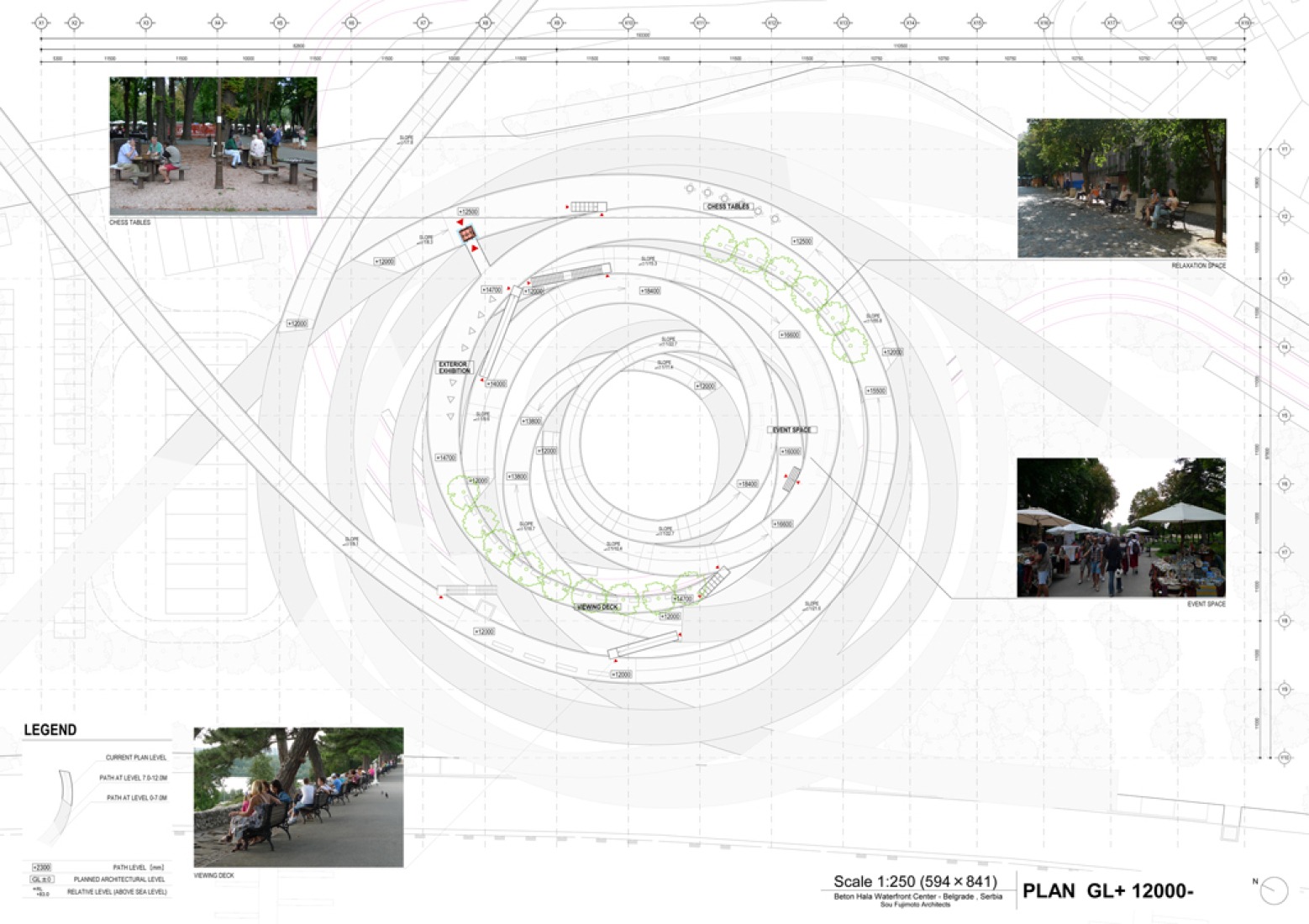 Planta 7 - 12 m. Por Sou Fujimoto. 
