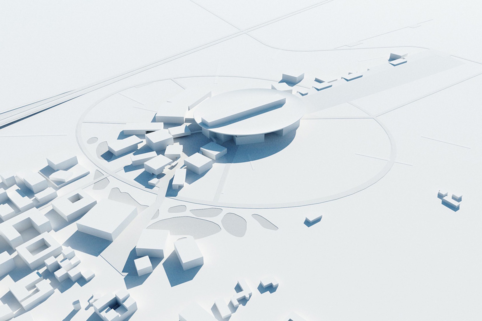 ESS model rendering. Image courtesy Henning Larsen Architects.