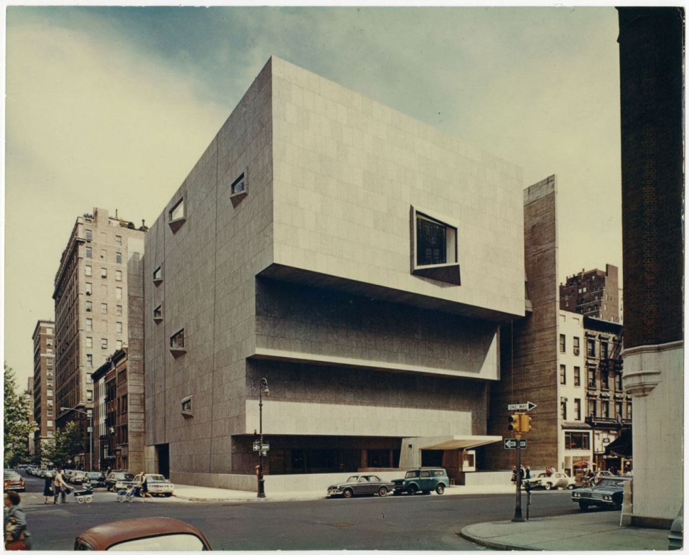 Whitney Museum of American Art. Exterior view. Photography © Syracuse University Library.
