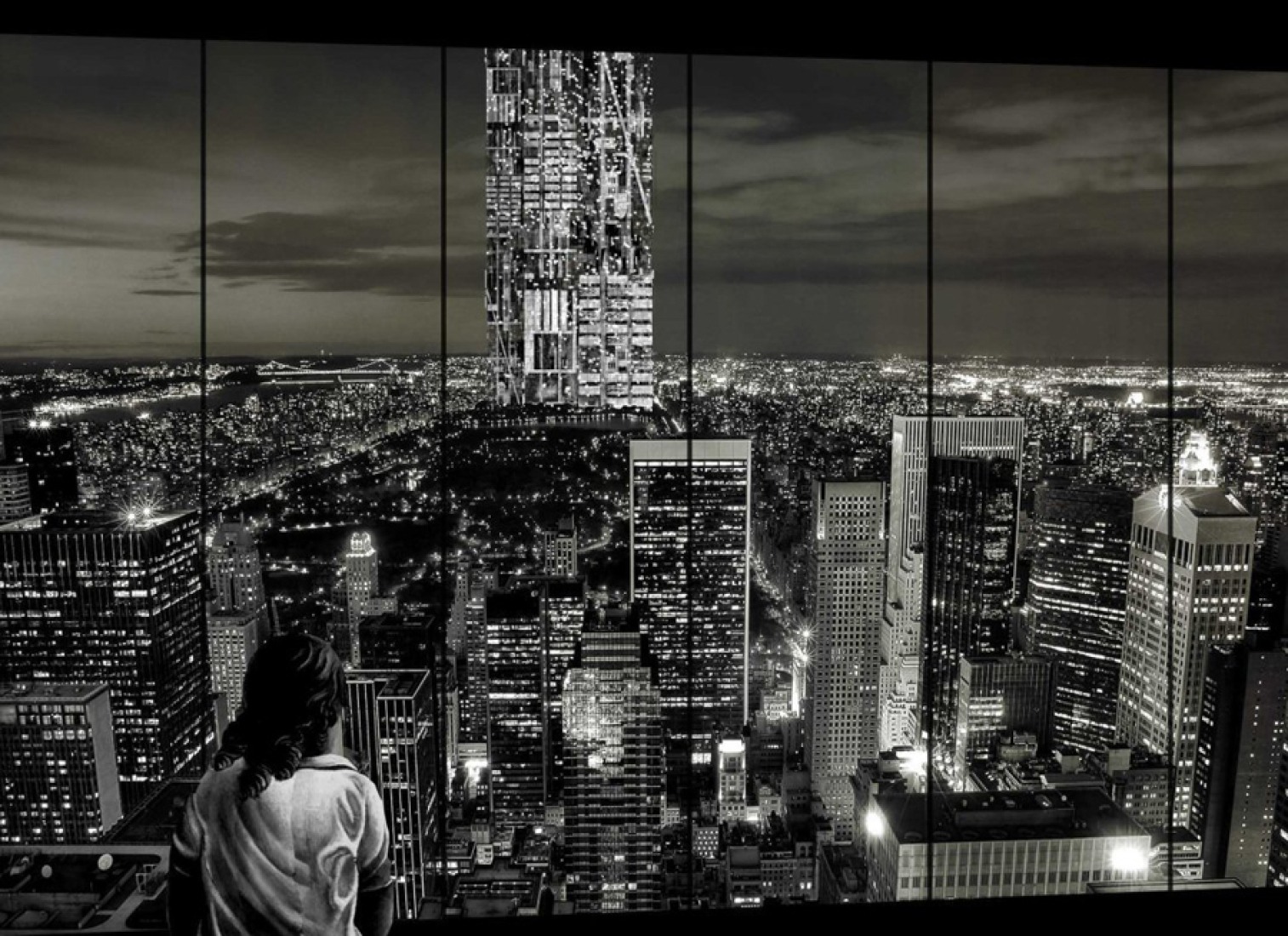 Flow My Tears, The Commissioners Said. Ghilardi+Hellsten Arkitekter: Franco Ghilardi, Ellen Hellsten, Espen Vatn (Noruega). Los arquitectos narran la historia de una pareja vagamente infeliz, que sube a una torre de varios kilómetros de alto y que ocupa el ancho de Central Park North. Describen el urbanismo extremo vertical con la creación de una torre, intentan recuperar el sentido de posibilidad ilimitada y la experimentación radical que el Plan de los Comisionados hizo posible.