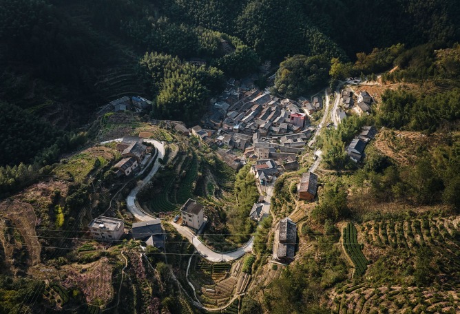 Z museum is nestled in a 600-year-old ancient village.  Songzhuang Z Museum by TEAM_BLDG. Photograph by Jonathan Leijonhufvud.