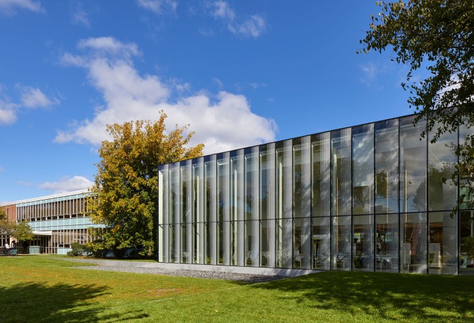 Centennial College’s Story Arts Campus Library by RDHA. Photograph by Tom Arban.