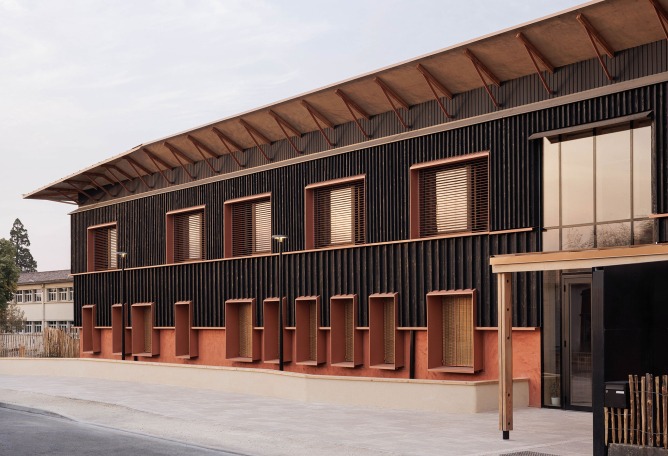 Departmental Social Services House in Langon by ABF-LAB. Photograph by Ivan Mathie.