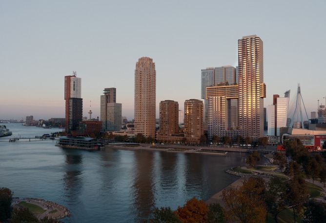 The Sax por MVRDV. Visualización por Proloog. Imagen cortesía de MVRDV.