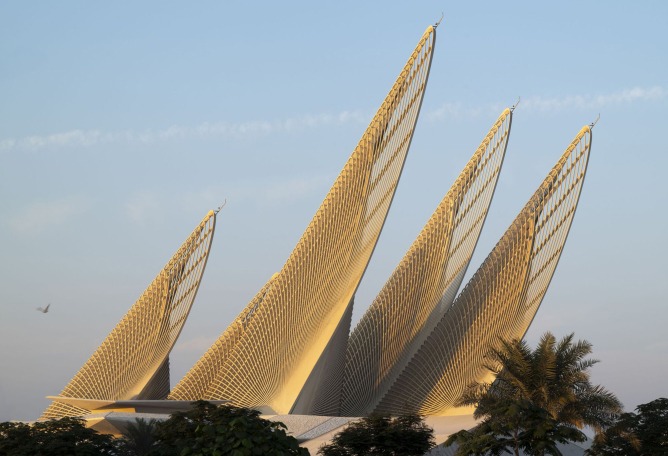 Zayed National Museum by Foster + Partners. Photograph by Nigel Young.