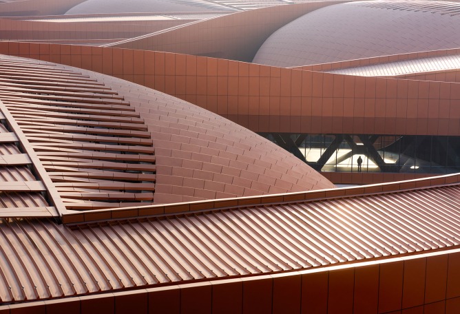 CIECC by Zaha Hadid Architects. Photograph by Virgile Simon Bertrand.