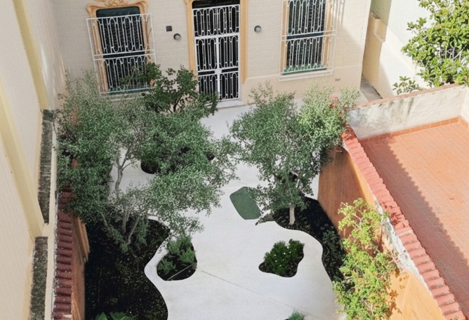 Garden in the Clouds by H3o architects. Photograph by Anna Ruiz Planella / Marc Huguet Viola (Dron).