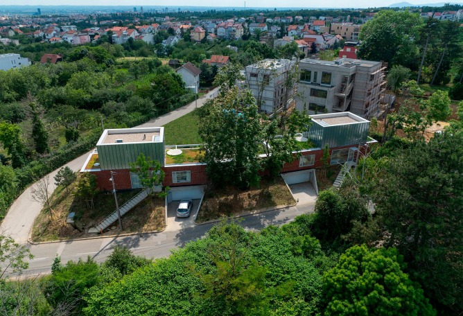 Double Villa Bukovac by njiric+ arhitekti. Photograph by private archive.