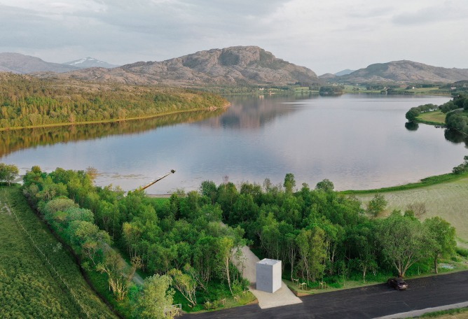 «Sundshopen», rutas panorámicas noruegas por Rever and Drage. Fotografía por Tom Auger.