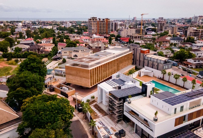 Adjaye Associates Studio by Adjaye Associates. Photograph by Mutahi Chiira.