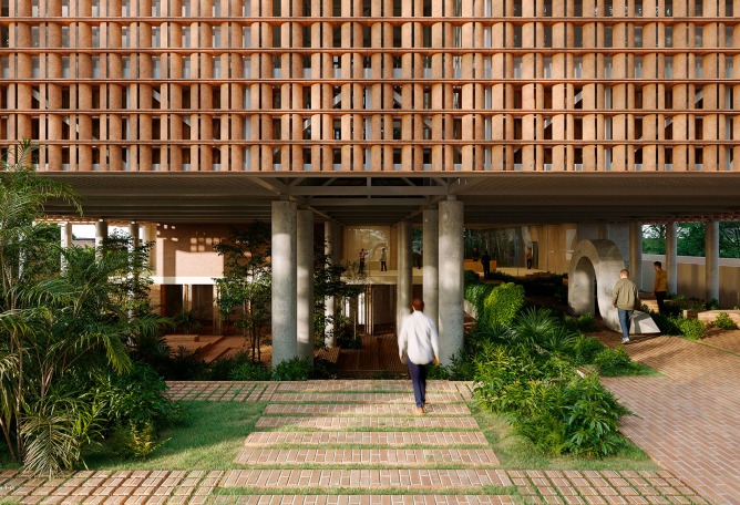 Visualización. Nuevo MAC Panamá por Palma y Taller T-O.