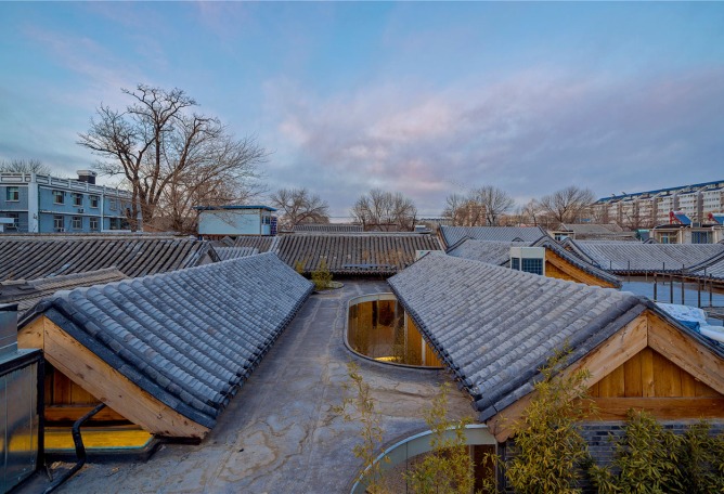 Alley teahouses - Qulang homes by ARCHSTUDIO. Photography © 王宁.