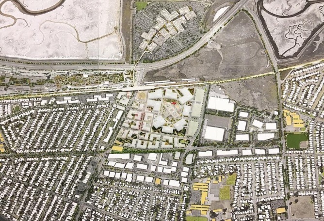 Overview model. Image courtesy of OMA New York