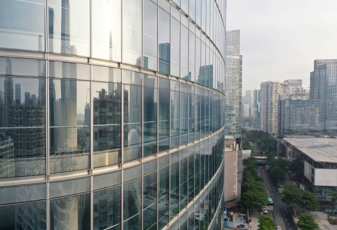Huitong Hybrid Tower by JKP Architects. Photograph by Wenrui Ye
