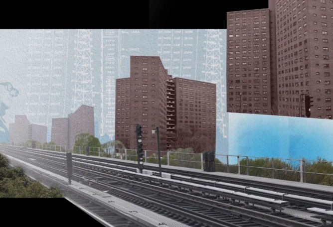 Screenshot. PLAN OF THE CITY or Delirious New York display