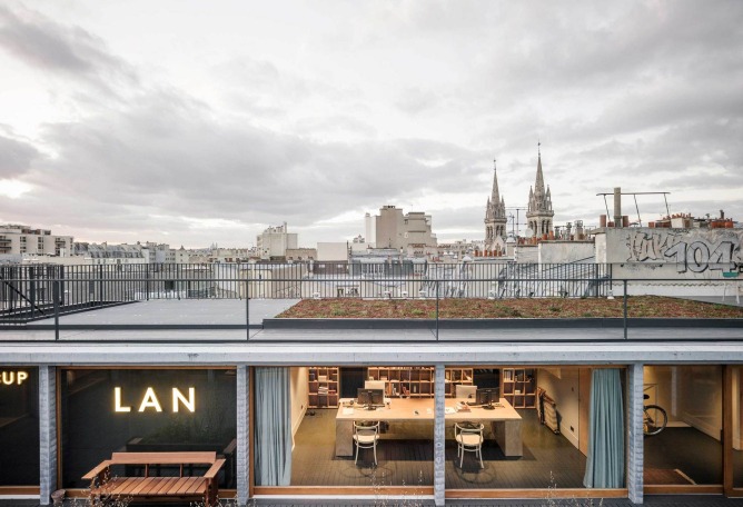 París XI office por LAN architecture. Fotografía por Cyrille Weiner