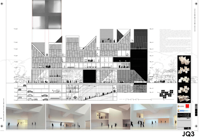 Rendering of the winning project of the National Museum of Memory in Colombia, by estudio.entresitio and MGP