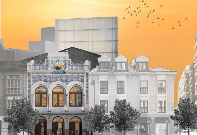 Rehabilitación del Teatro Lope de Vega por Paredes Pedrosa + Contextos de Arquitectura y Urbanismo. Visualización de Paredes Pedrosa + Contextos de Arquitectura y Urbanismo.