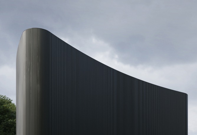 Visualización exterior. MoAE - Museo de Educación Artística de Huamao por Álvaro Siza y Carlos Castanheira