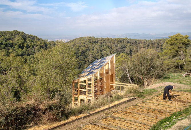 Solar Greenhouse by IAAC.  Photography by Adrià Goula.