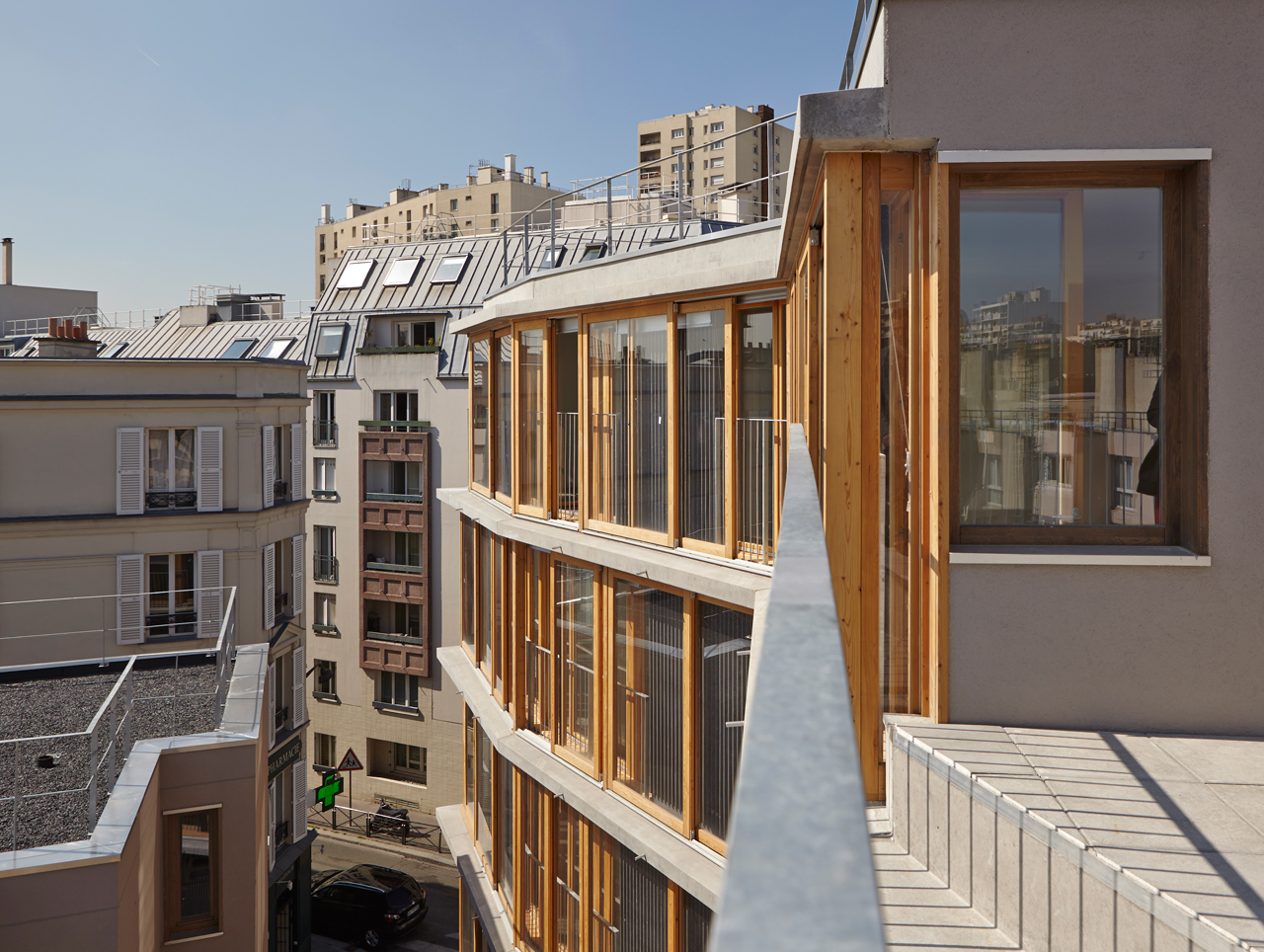 Rue des Orteaux by Babled Nouvet Reynaud Architectes. | METALOCUS