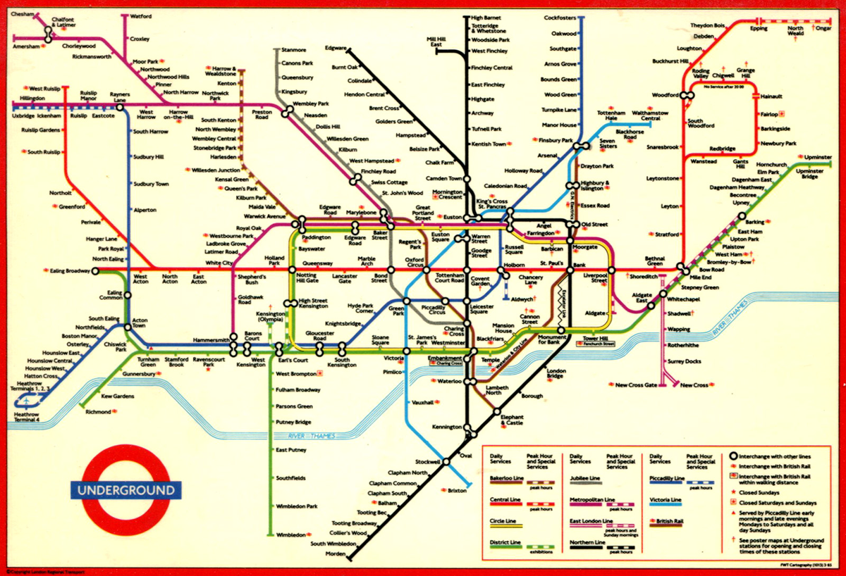 150 Años Del Metro De Londres The Tube Metalocus
